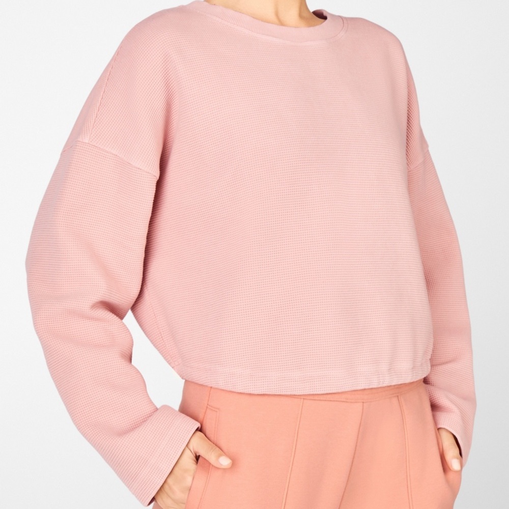 Anna Tie-Back Sweatshirt